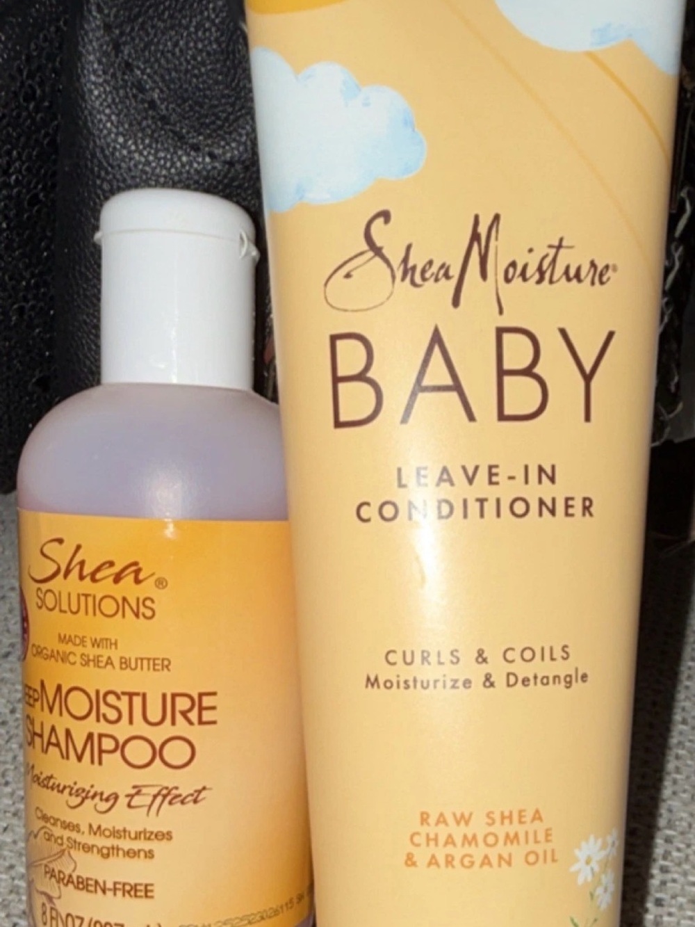 Shea Moisture Baby Hair Care Duo - Yellow & White